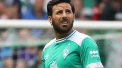 Claudio Pizarro juega en el Werder Bremen desde el 2018.