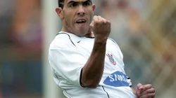 Carlos Tevez durante su paso por Corinthians.