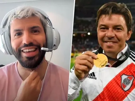 Agüero llenó de elogios a Gallardo y explicó por qué es el mejor de Argentina