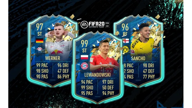 EA Sports lanza el TOTSSF de la Bundesliga en el Ultimate Team del FIFA 20