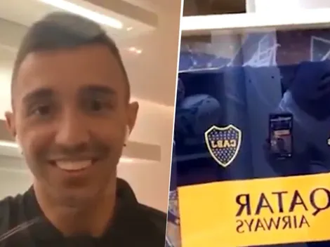 A Muslera le mostraron la camiseta de Boca y respondió sobre el interés