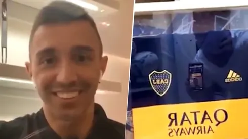 A Muslera le mostraron la camiseta de Boca y respondió sobre el interés