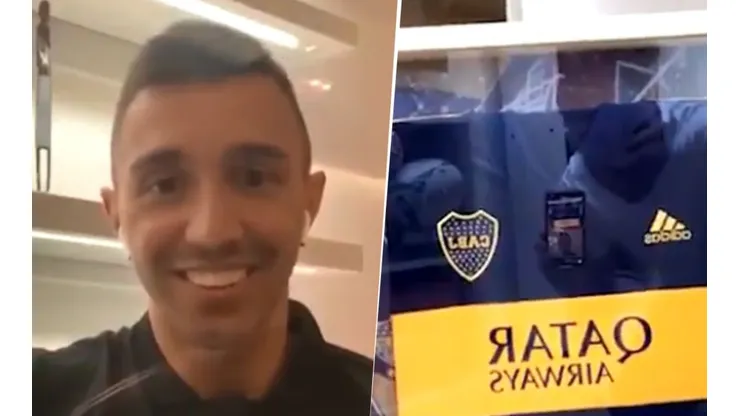 A Muslera le mostraron la camiseta de Boca y respondió sobre el interés