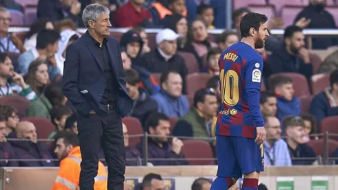 Más capitán que nunca: Messi le marcó la cancha a Setién sobre la Champions