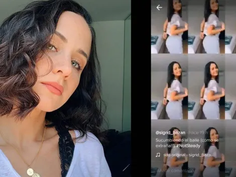 Lo hizo otra vez: Sigrid Bazán publicó nuevo TikTok bailando reggaetón