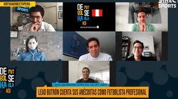 Butrón estuvo virtualmente este miércoles dando una entrevista.