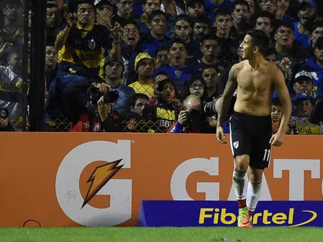 River recordó el gol de Driussi en La Bombonera y él respondió con 3 emojis