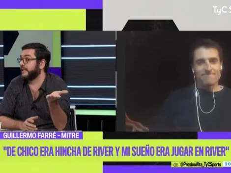 Farré estaba al aire y lo primero que le dijo Beltramo fue: "Muchas gracias"