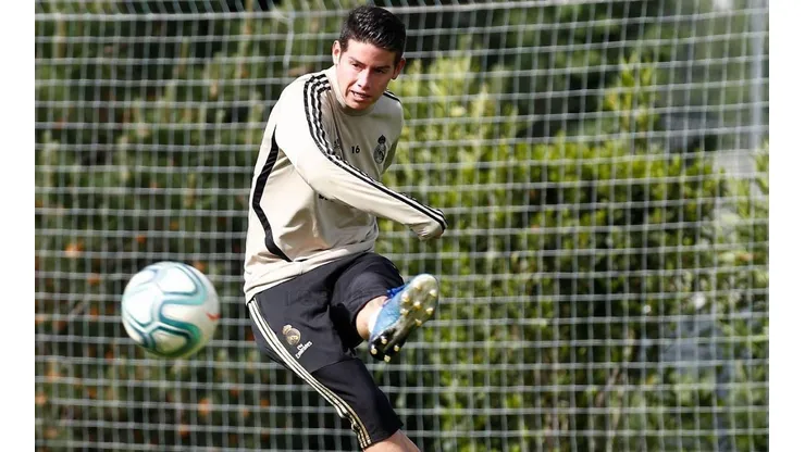 La nueva forma de hacer trabajo físico de James y el Real Madrid