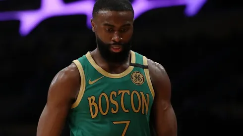 Jaylen Brown envió un mensaje: quiere los playoffs