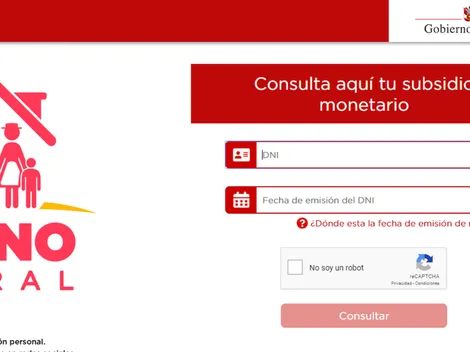 Cómo saber si soy beneficiario del Bono Rural de 760 soles