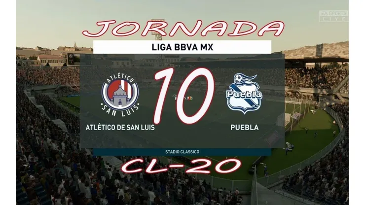 Qué canal transmite Atlético San Luis vs. Puebla por la eLiga MX