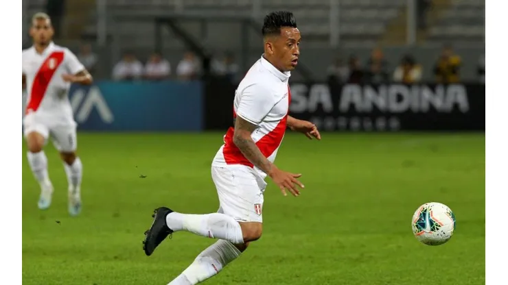 Christian Cueva en la Selección Peruana.