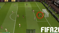 Se cayó en la línea y se perdió el gol de manera insólita en el FUT del FIFA 20