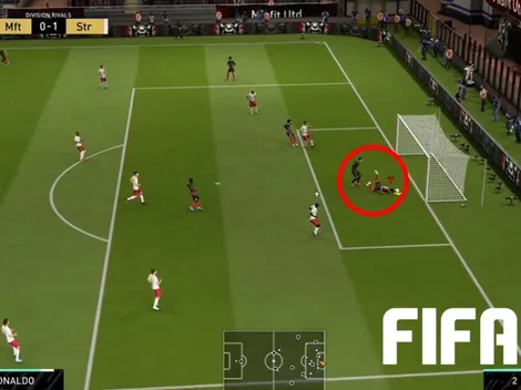 Se cayó en la línea y se perdió el gol de manera insólita en el FUT del FIFA 20