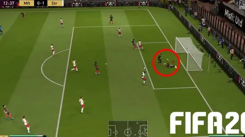 Se cayó en la línea y se perdió el gol de manera insólita en el FUT del FIFA 20