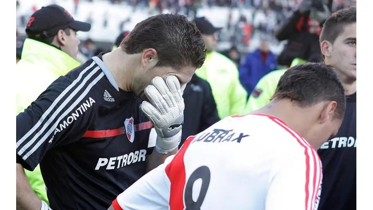 El descenso de River en el año 2011.