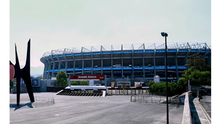 Así luce el Estadio Azteca sin gente por la Jornada Nacional de Sana Distancia. Foto: JamMedia