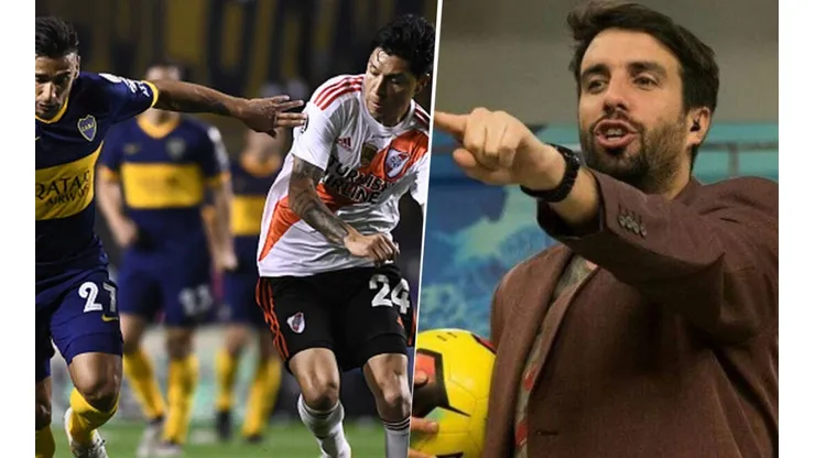 Azzaro contó cuál es la diferencia entre Boca y River "por quién es más grande"