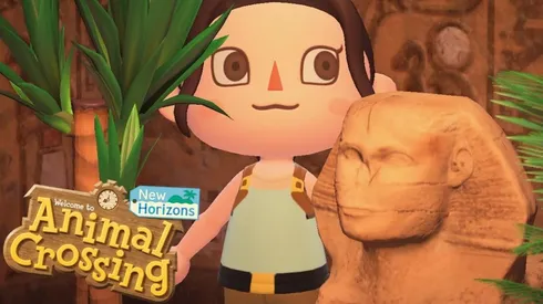 Tomb Raider se sumó a la fiebre de Animal Crossing y reveló su atuendo de Lara Croft