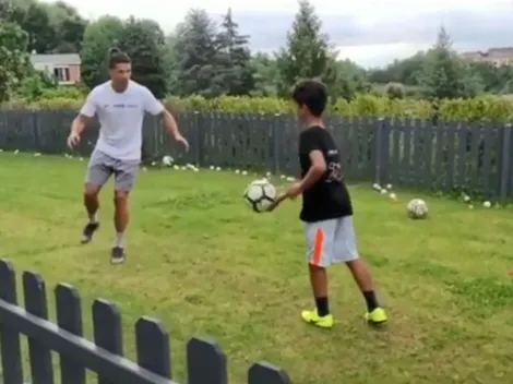 Cristiano Ronaldo no necesita a Juventus: el video que subió con su hijo