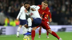 Danny Rose con la camiseta de Tottenham.