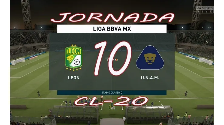 Cómo ver en vivo León vs. Pumas UNAM por la eLiga MX