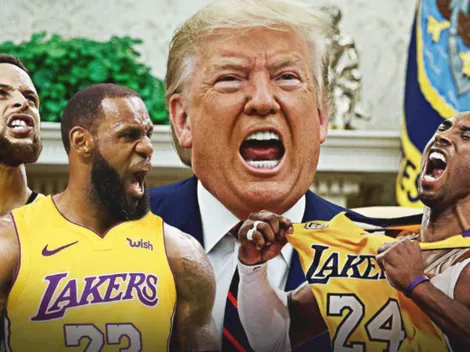 La relación de Trump con jugadores de la NBA