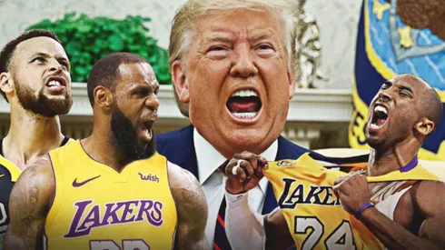 La relación de Trump con jugadores de la NBA