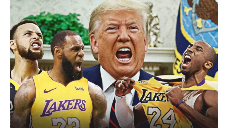 La relación de Trump con jugadores de la NBA
