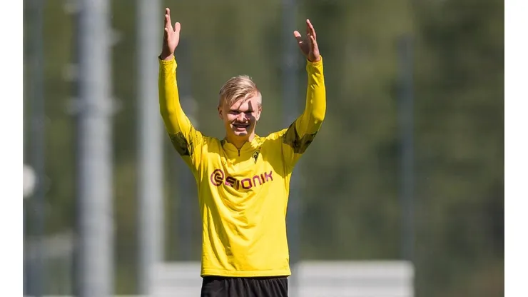 Erling Haaland, actual delantero de Borussia Dortmund.