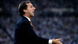 Carlos Bilardo en Italia 1990.