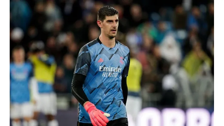 Courtois, portero titular del elenco Merengue.