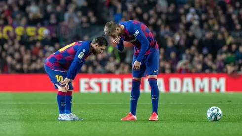 Piqué confesó que apenas se cruza con Messi en los entrenamientos