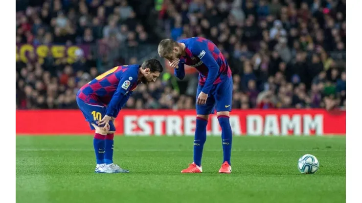 Piqué confesó que apenas se cruza con Messi en los entrenamientos