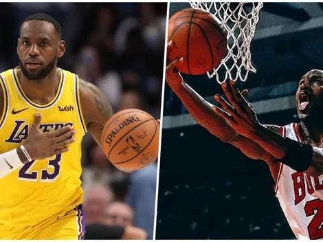 La brutal confesión de LeBron James en redes sociales sobre Michael Jordan