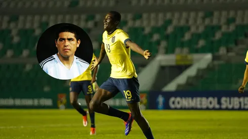 Juan Riquelme brilló para Ecuador