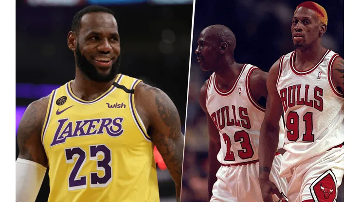 Dennis Rodman revela la gran diferencia entre LeBron y Jordan