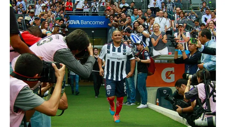 El delantero chileno es una leyenda del Monterrey