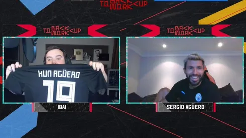 "ATR perrito" El Kun Agüero le enseña frases bien argentas a Ibai ¡Imperdible!