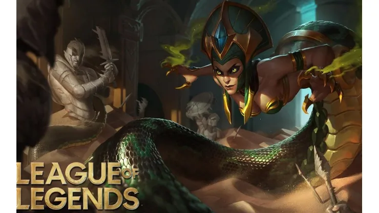 Primer vistazo al rework de efectos visuales para Cassiopeia en League of Legends