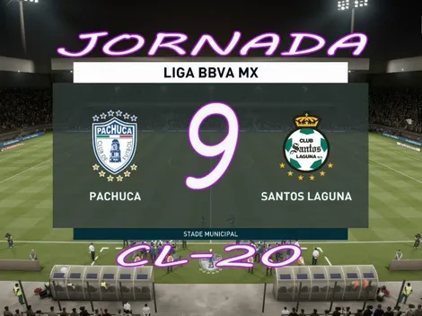 Cómo ver en vivo Pachuca vs. Santos Laguna por la eLiga MX