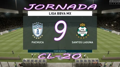 Cómo ver en vivo Pachuca vs. Santos Laguna por la eLiga MX