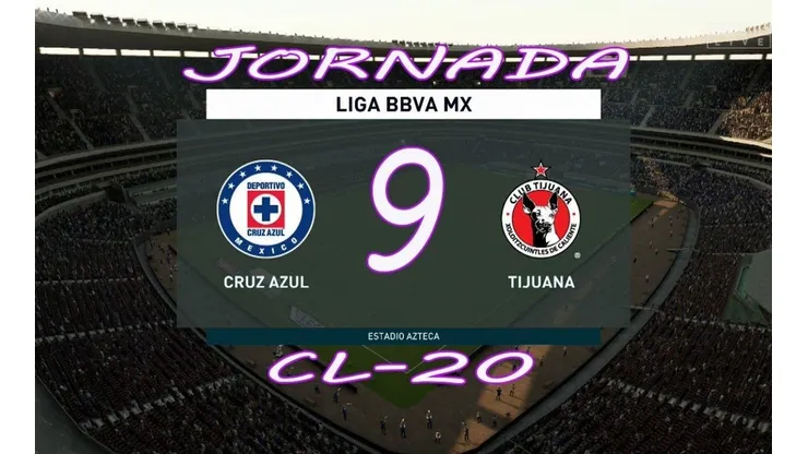 Cómo ver en vivo Cruz Azul vs. Tijuana por la eLiga MX