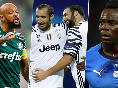 Las polémicas frases de Chiellini sobre Higuaín, Balotelli y Felipe Melo