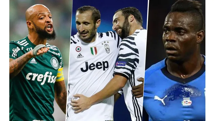 Las polémicas frases de Chiellini sobre Higuaín, Balotelli y Felipe Melo