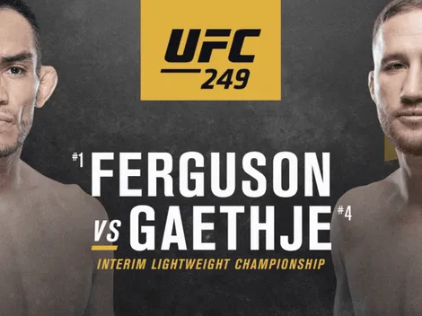 Cómo ver Ferguson vs. Gaethje por el Título Interino de peso ligero en UFC 249