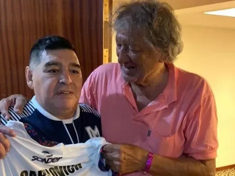 Maradona despidió al Trinche, nos emocionó y recalcó: "Que se haga Justicia"