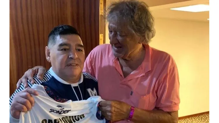Maradona despidió al Trinche, nos emocionó y recalcó: "Que se haga Justicia"