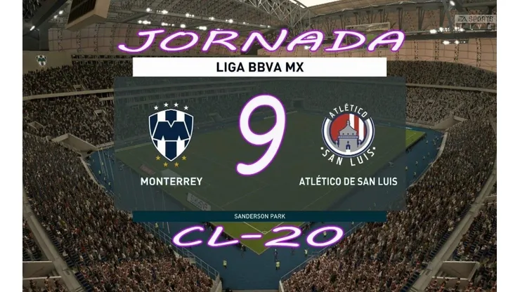 Cómo ver en vivo Monterrey vs. Atlético San Luis por la eLiga MX